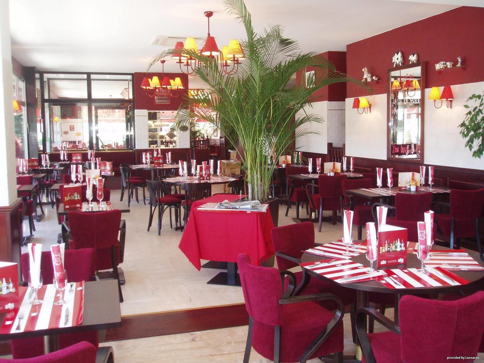 Best Western Hotel Des Barolles - Lyon Sud Бринье Ресторан фото